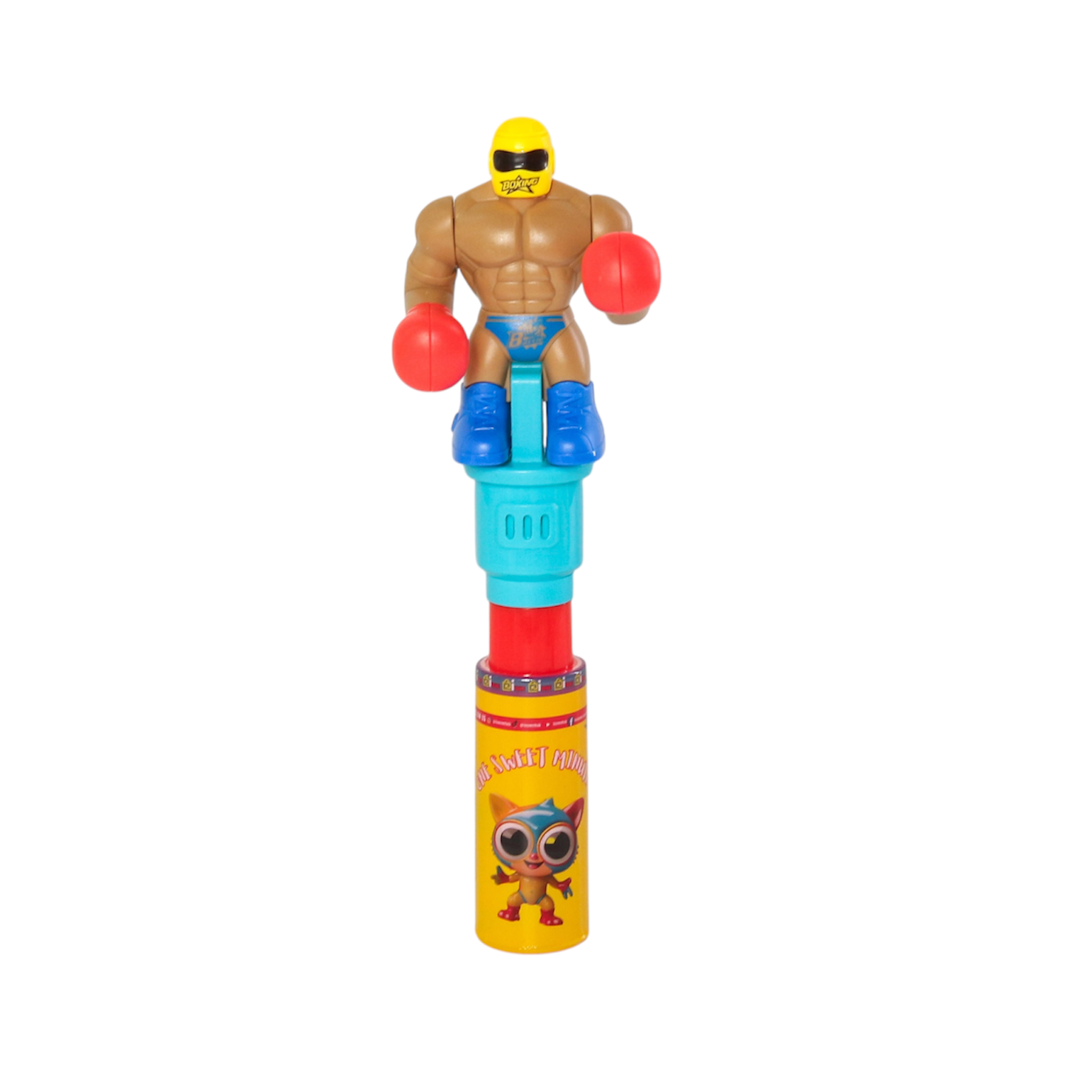 One Sweet Minute Candy Tube with Toy Top 20g - Pack of 50