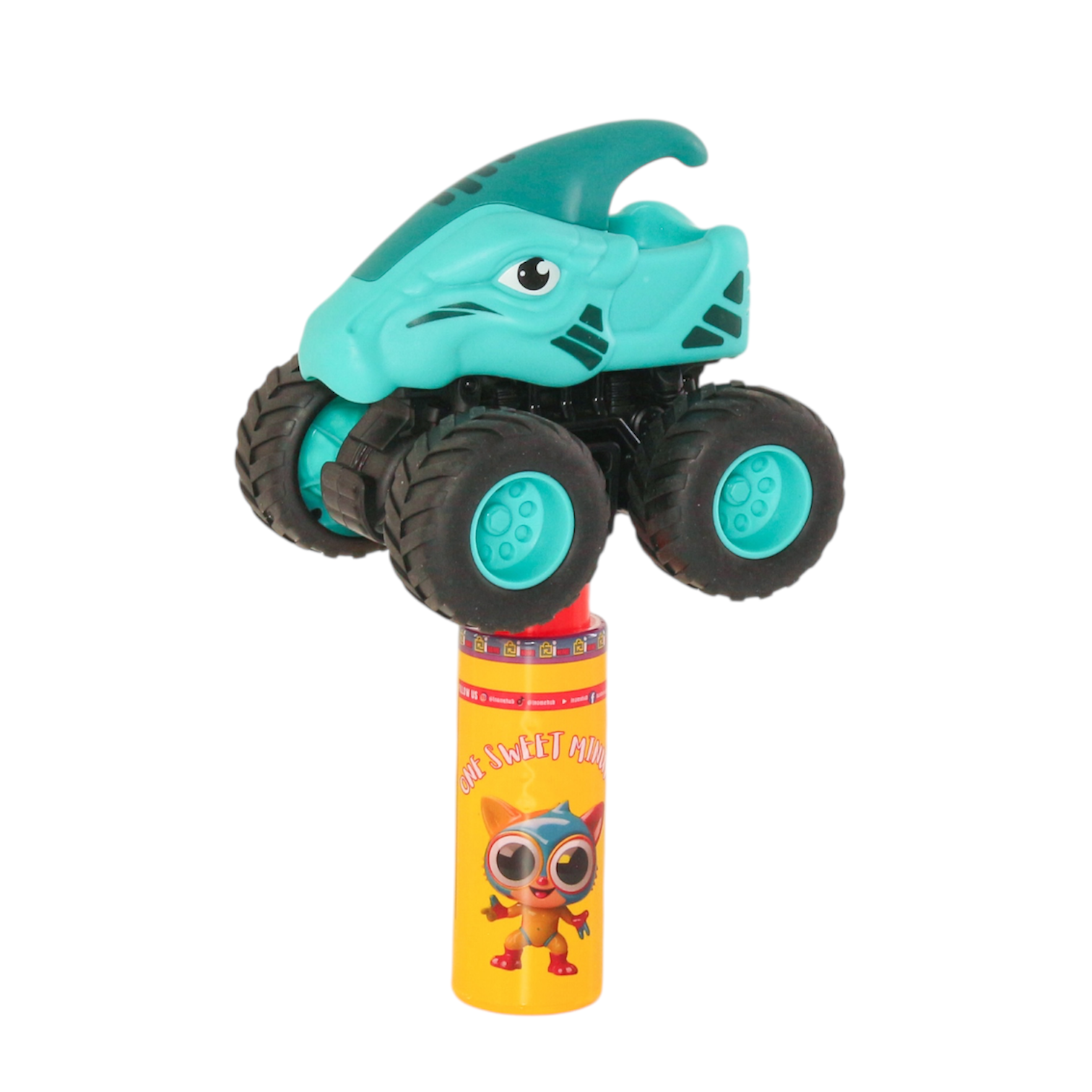 One Sweet Minute Candy Tube with Toy Top 20g - Pack of 50