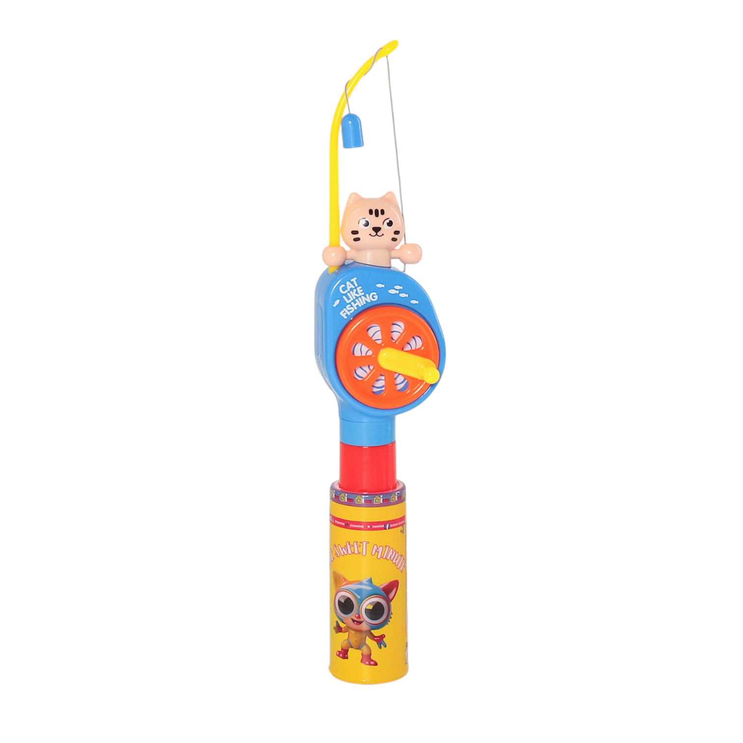 One Sweet Minute Candy Tube with Toy Top 20g - Pack of 50