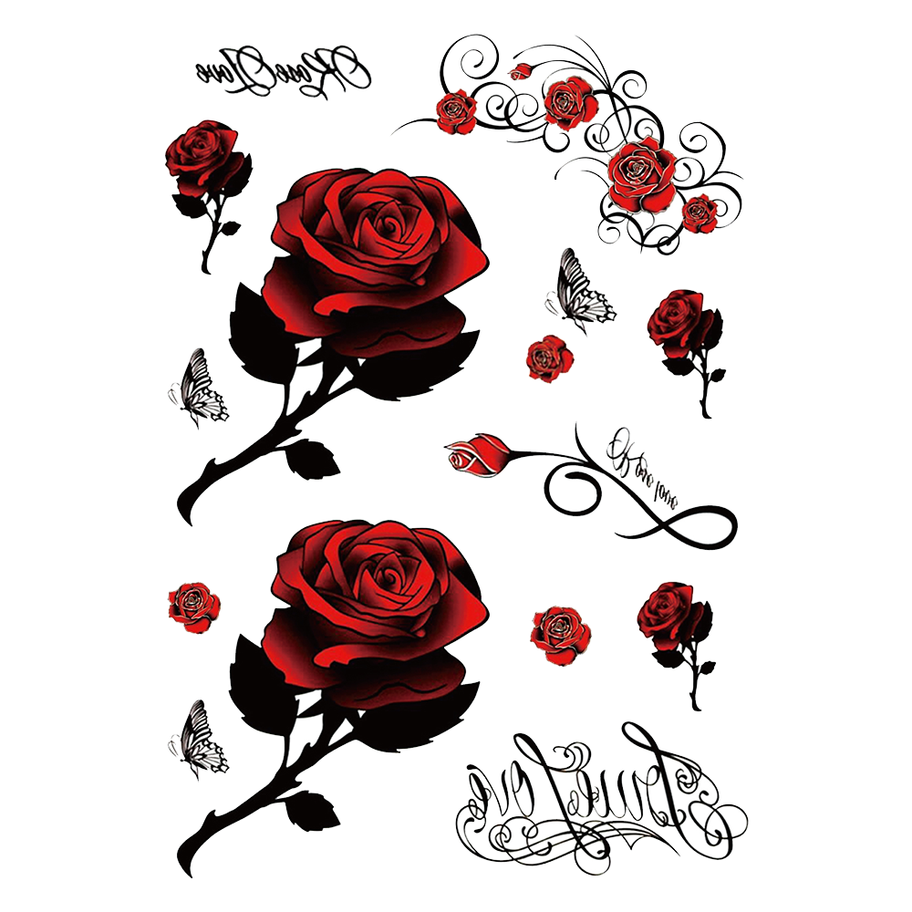 15 Piece Temporary Tattoo Refill package – Half Arm Designs