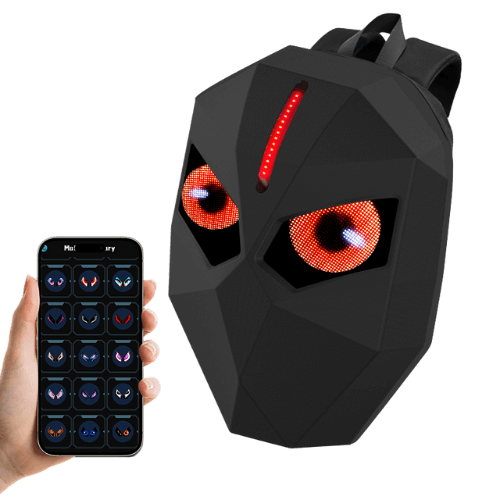 Ninja Backpack with LED Eyes