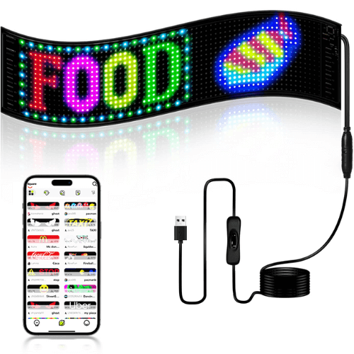 Customizable LED Window Sticker