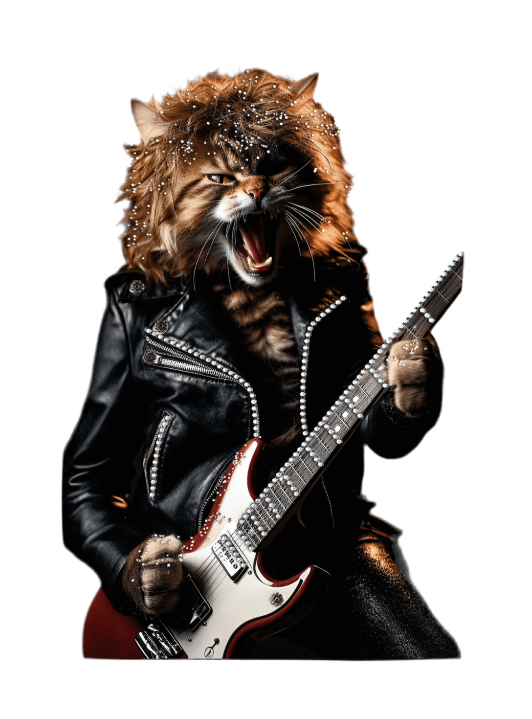 Acrylic AI Wall Art Rock 'N Roar