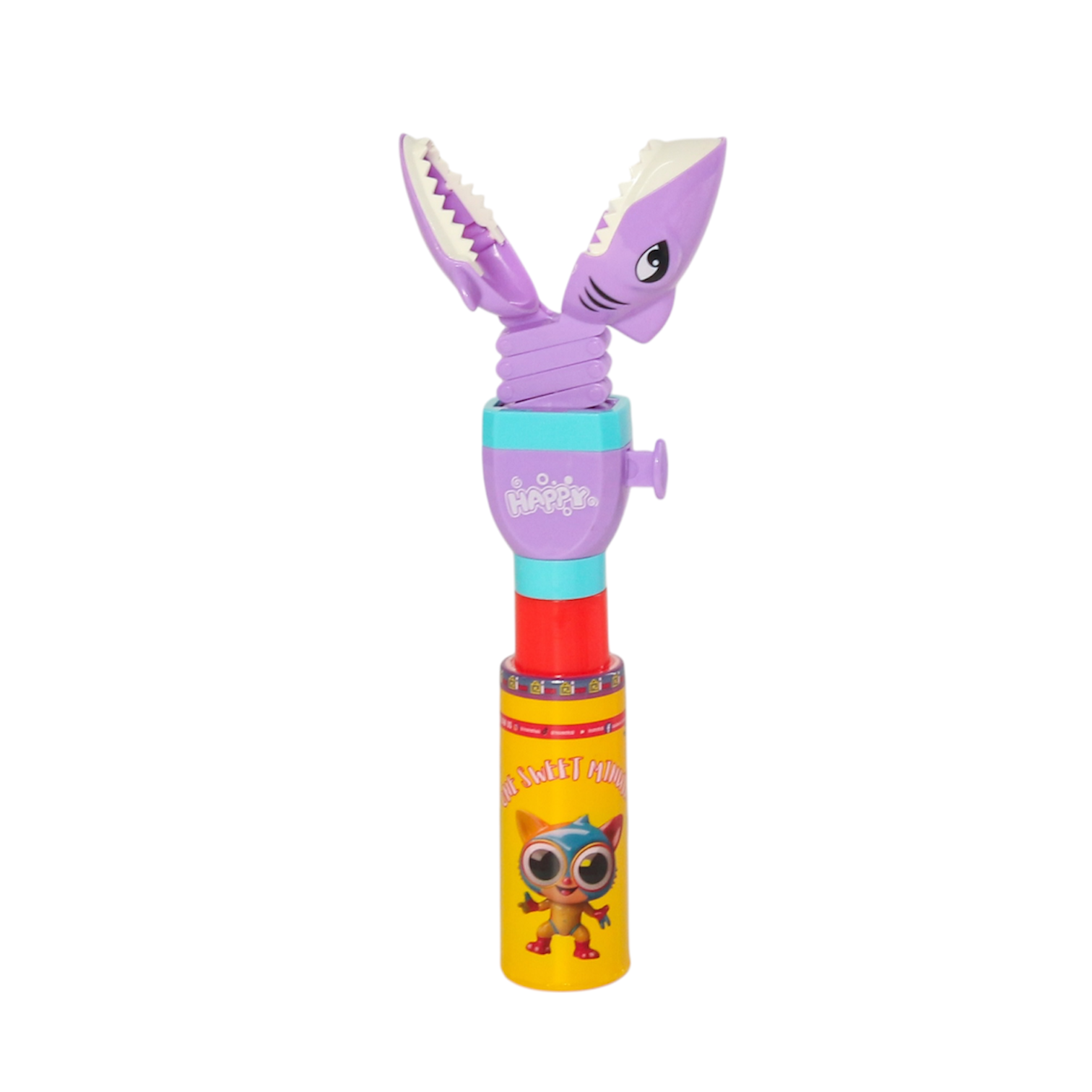 One Sweet Minute Candy Tube with Toy Top 20g - Pack of 50