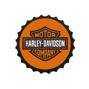 Vintage Tin Beer Caps – 35cm Wall Decor Harley Davidson
