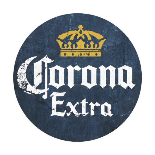 Vintage Tin Beer Caps – 35cm Wall Decor Corona Extra