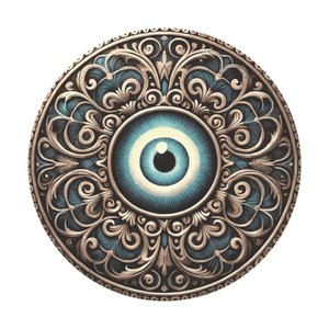 Vintage Tin Beer Caps – 35cm Wall Decor The Eye