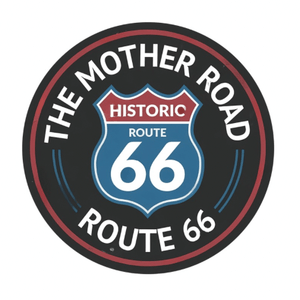Vintage Tin Beer Caps – 35cm Wall Decor Route 66