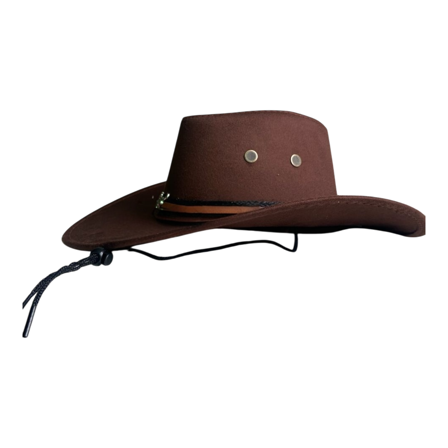Brown Bull Rider Cowboy Hat