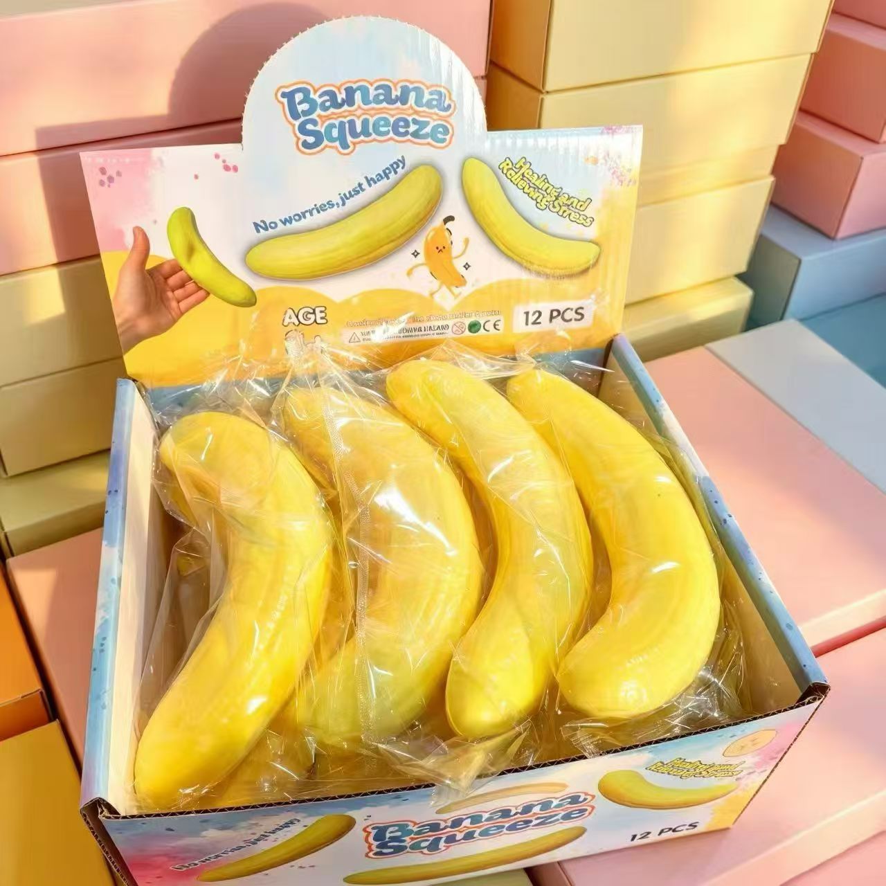 Slow Rise Banana Squishy 12cm