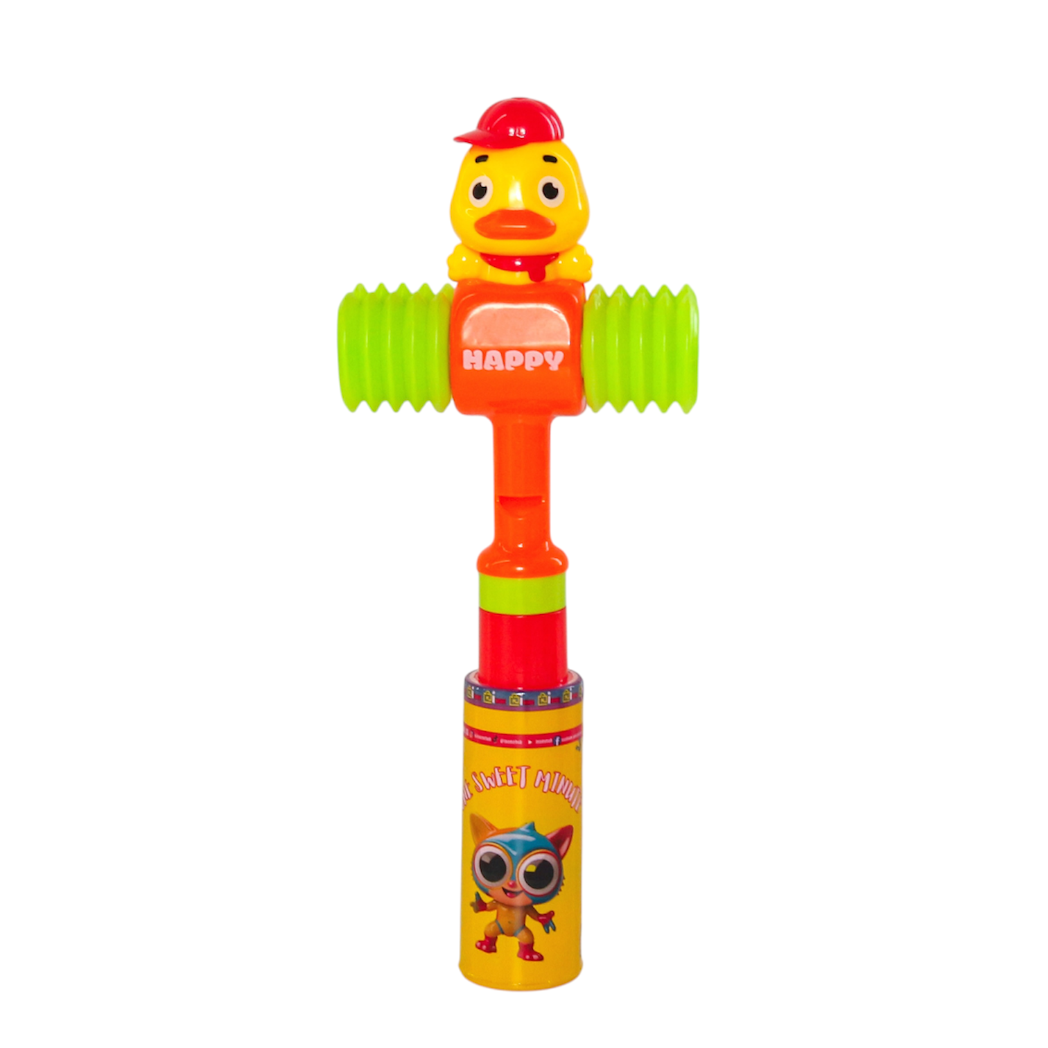 One Sweet Minute Candy Tube with Toy Top 20g - Pack of 50