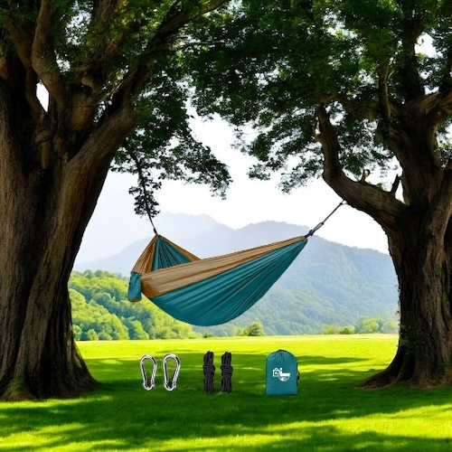 Portable Army Green Hammock