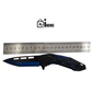 Sleek Blue Eagle Hunting Utility Knife