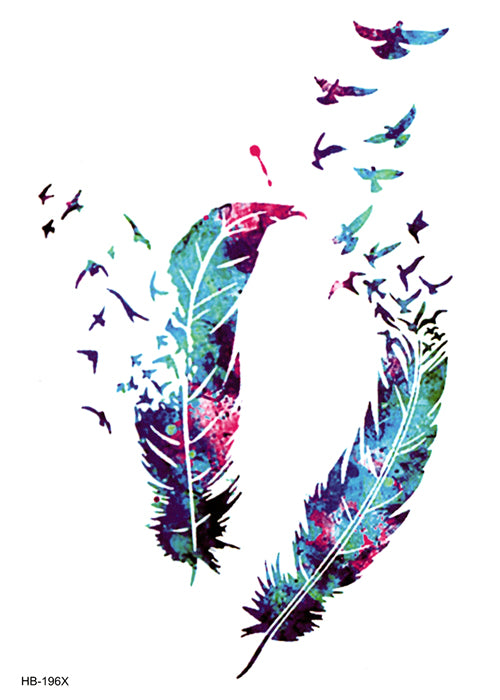 15 Piece Temporary Tattoo Refill package – Half Arm Designs