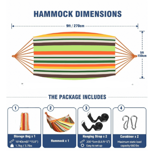 Portable Summervibz hammock