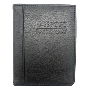 RFID Passport Holder Travel Wallet – Premium PU Leather Passport Cover for Men & Women, RFID Blocking Passport Case