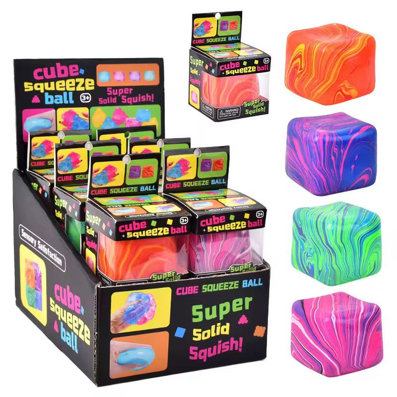 Pre-Order-Expected ship date: July 10-15 5cm Maltose swirl colored cube