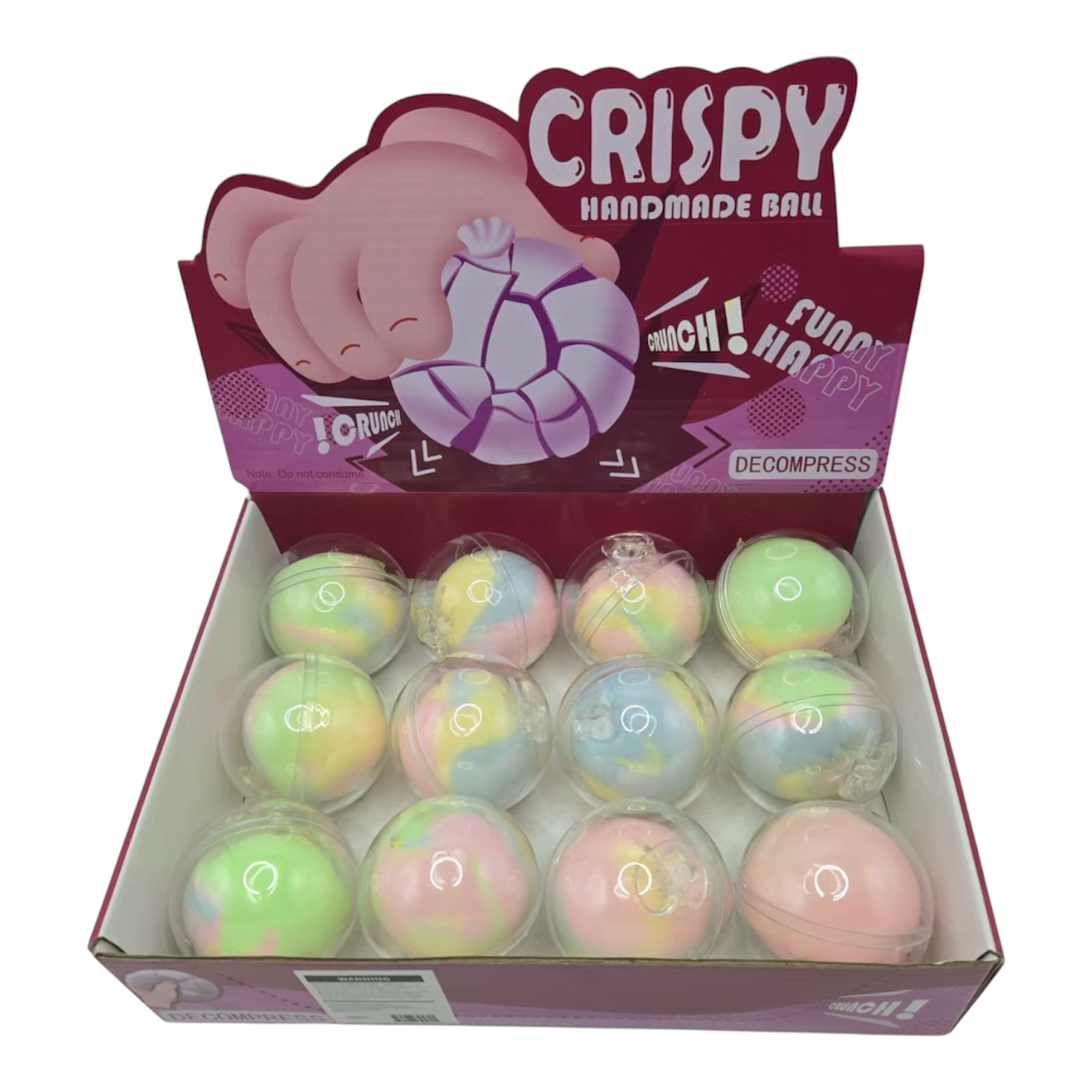 Pre-Order-Expected ship date: July 10-15Crunchy Balls Sensory Toy