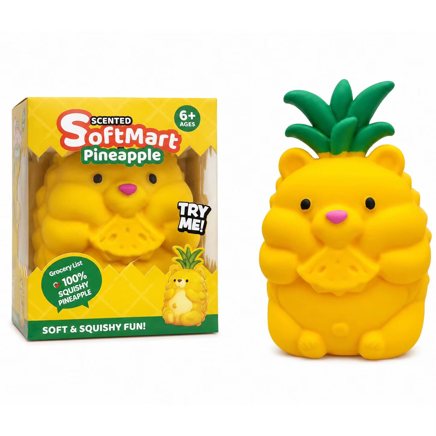 Jumbo BIG Pineapple Bear 6pc per box 20cm