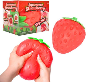 Jumbo Strawberry Squishy 6pc per box 13.5