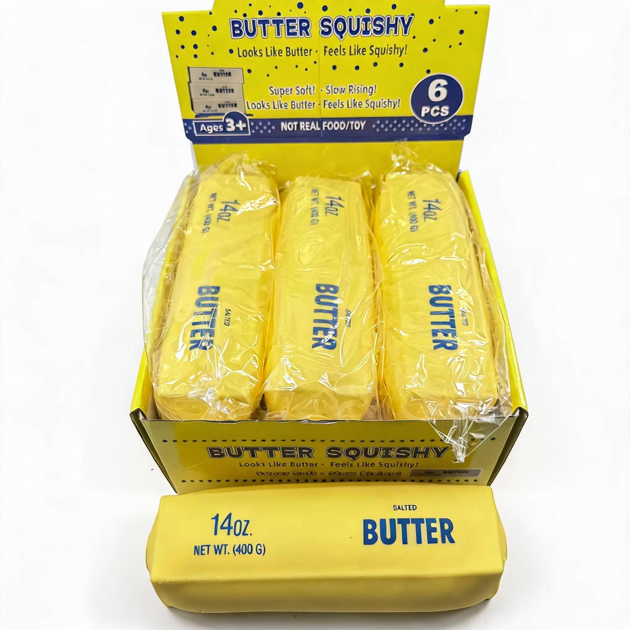 Jumbo Butter Squishy 6pc per box 24cm