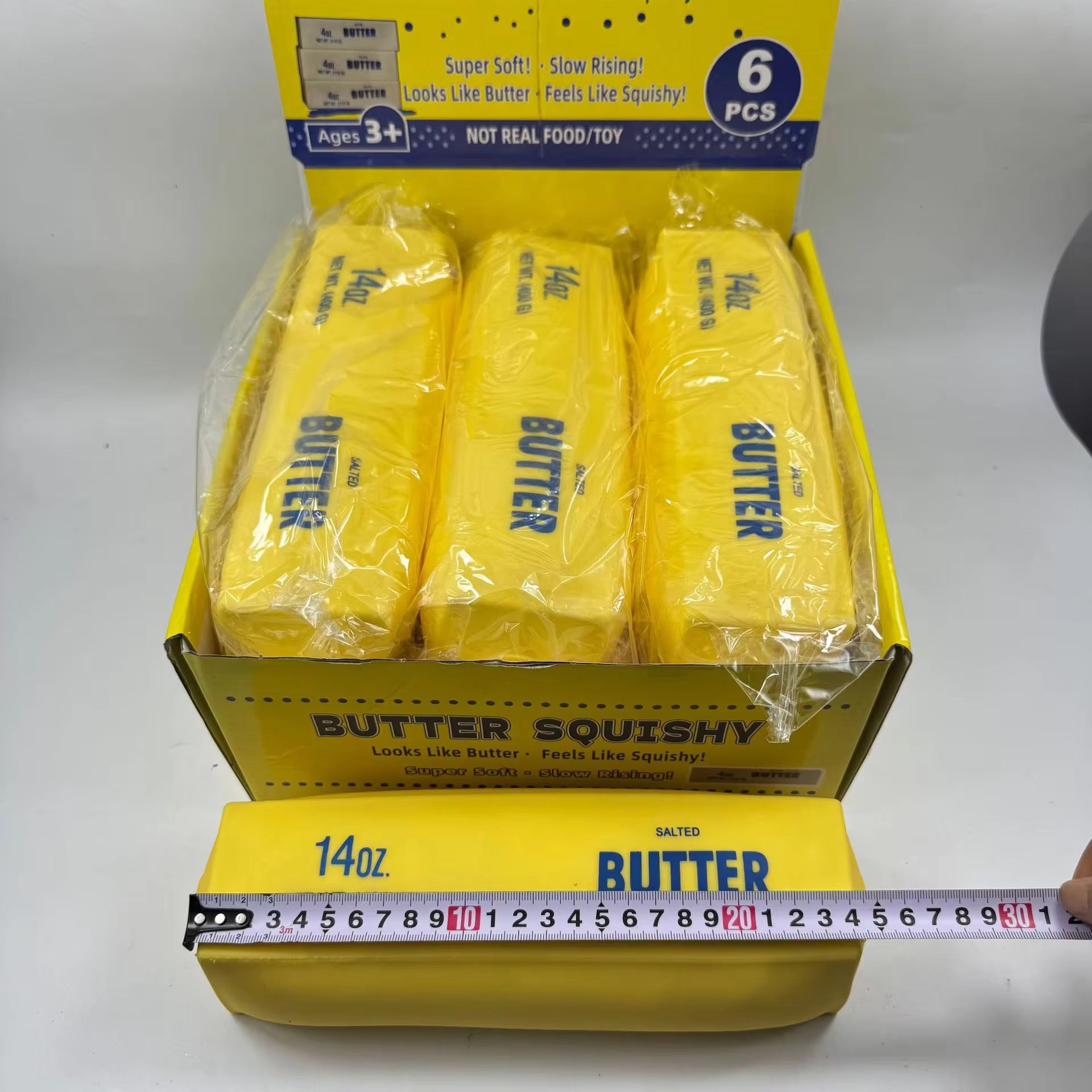 Jumbo Butter Squishy 6pc per box 24cm