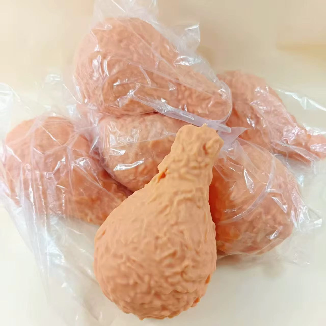 Jumbo Fried Chicken Squishy 6pc per box 20cm