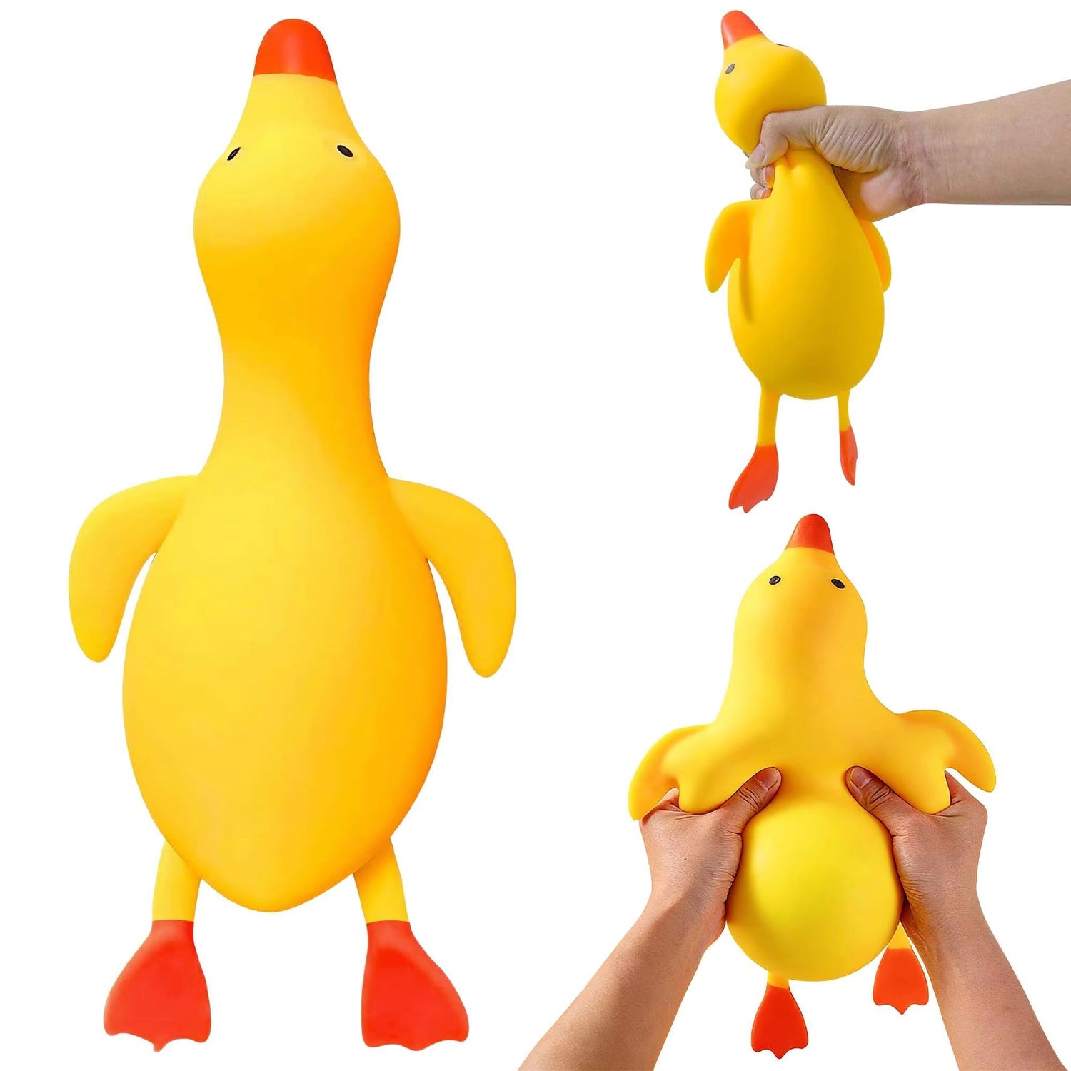 BIG Duck Squishy 6pc per box 18cm