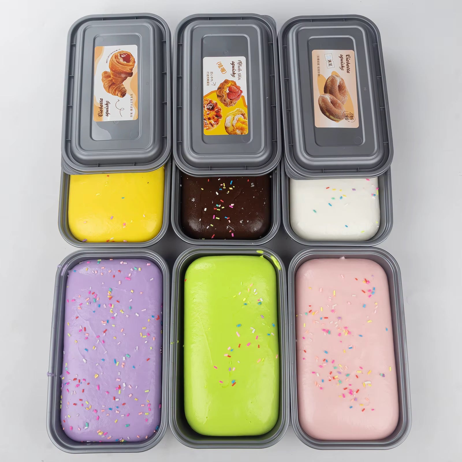Slow Rise Tiramisu/Cake Squishy Scented 20cm/ 6 Pieces Assorted (Copy)