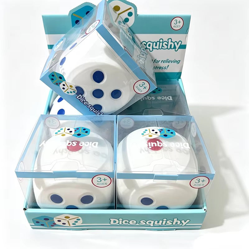 Jumbo Dice Squishy 13cm