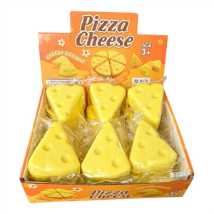 Slow Rise Cheese Triangle Pizza Squishy style 6cm