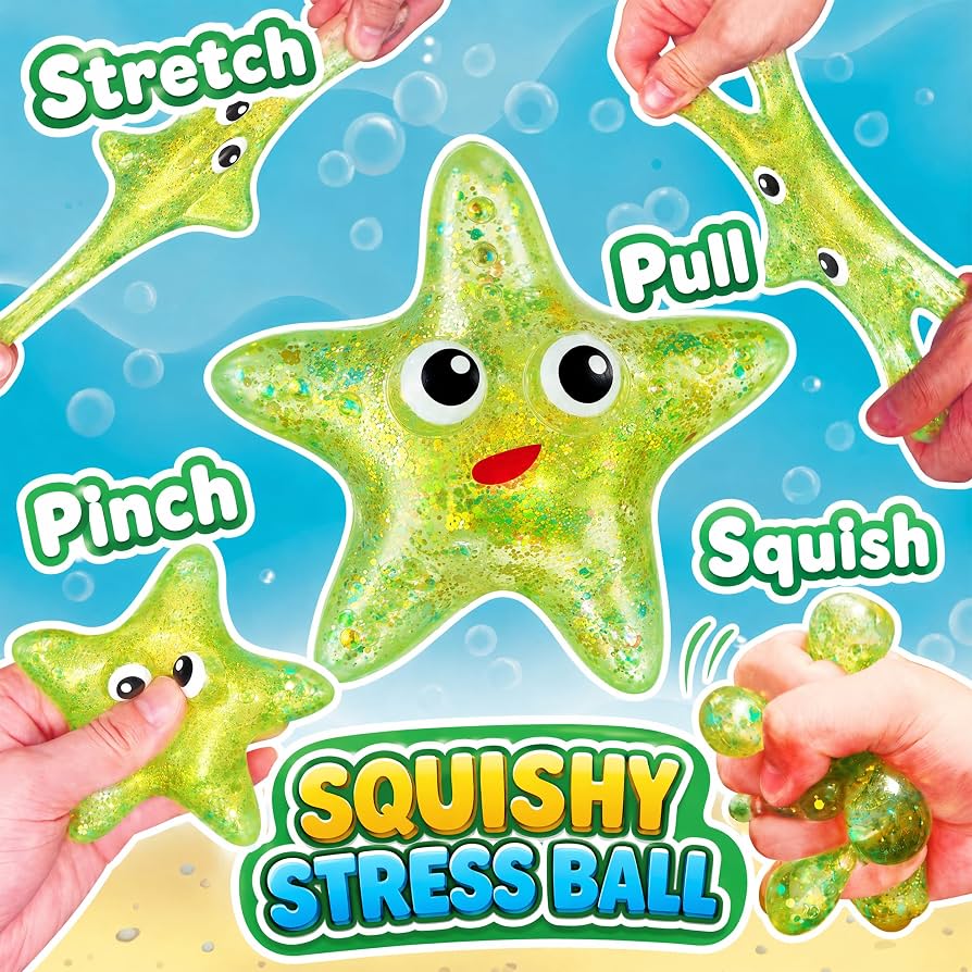 Maltose Starfish Squishy 6cm