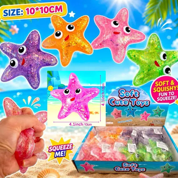 Maltose Starfish Squishy 6cm
