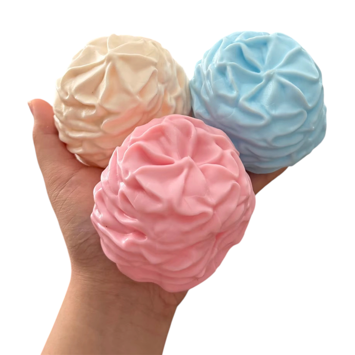 CREAM ROLL SQUISHY – 12pcs per Box – 3 Colors