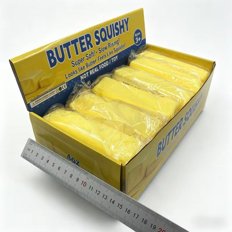 Tpr Butter squishy - 12pc Box