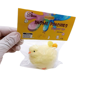 Large Squishy Chicken Pinchy Toys - Box of 12