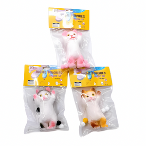 Large Squishy Small Hand up Cat Pinchy Toys - Box of 12