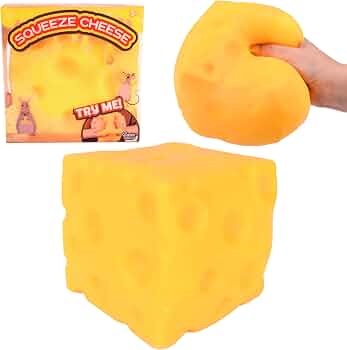 JUMBO SQUISHY CHEESE -12cm/Pc