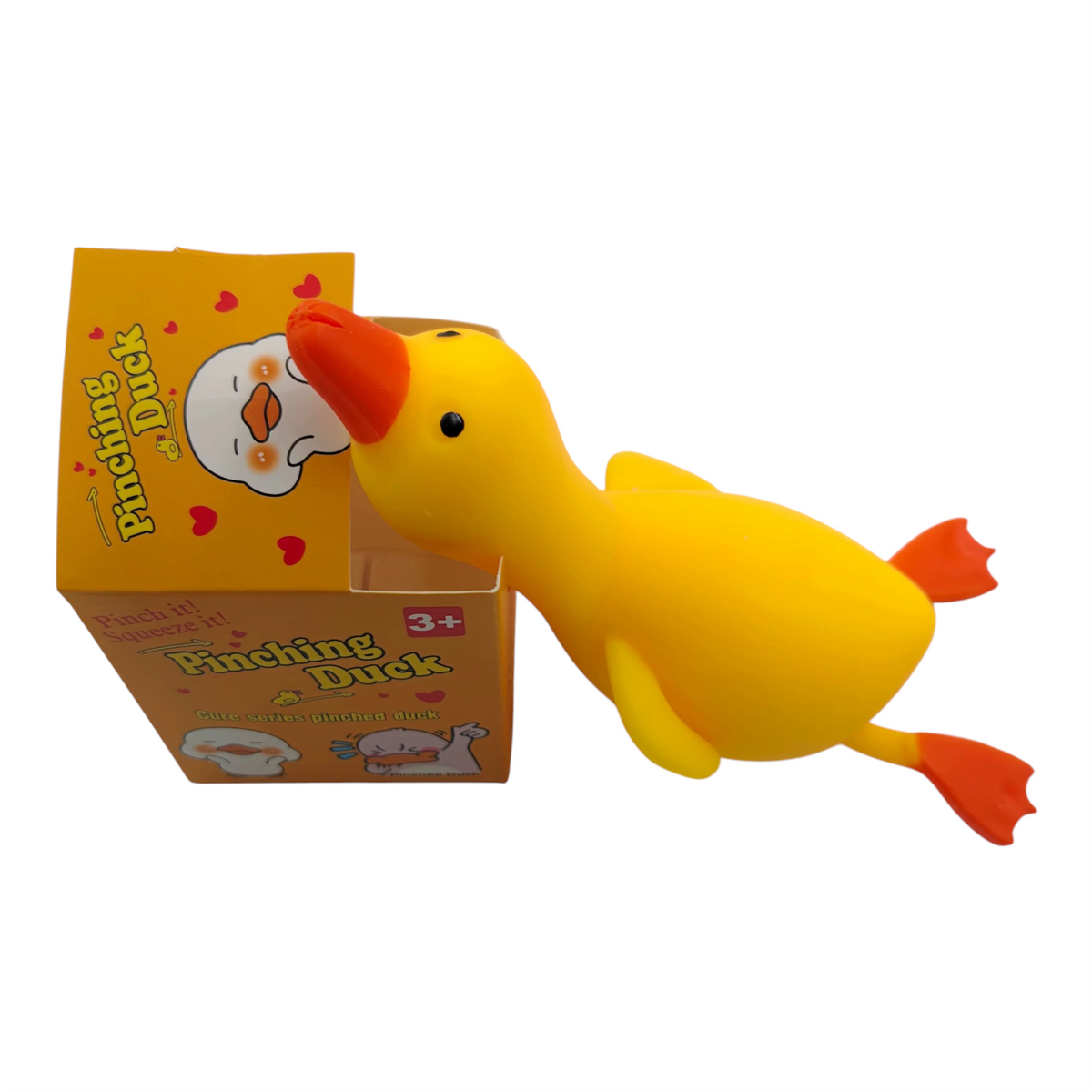 Duck Baby Squishy 6cm TPR  | 12-Piece Display Box