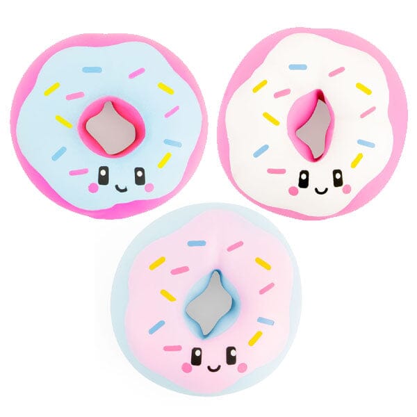 Jumbo Doughnut Squishy TPR 17cm-12pc