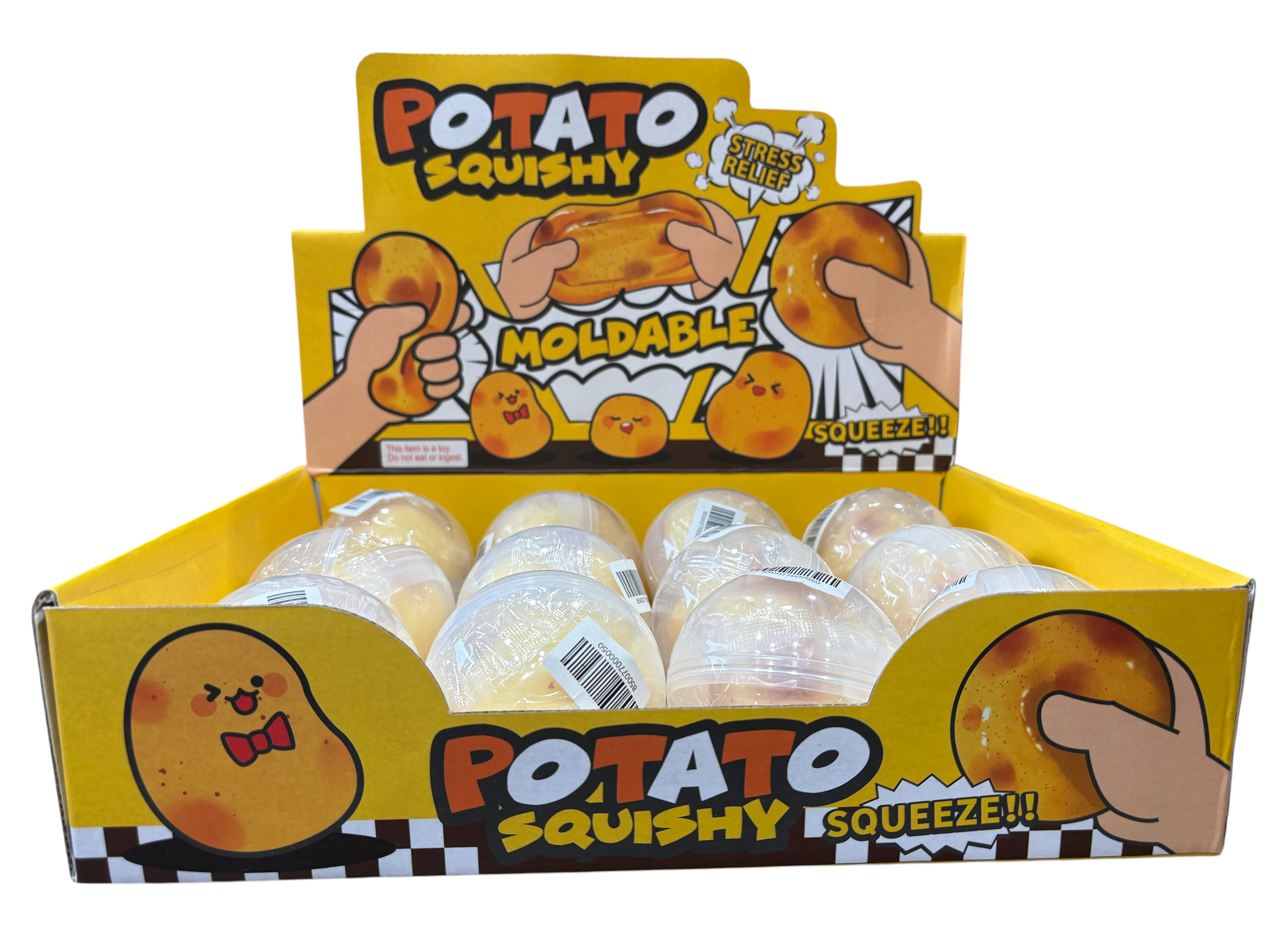 Coconut oil/Vaseline  potato  | 12-Piece Display Box