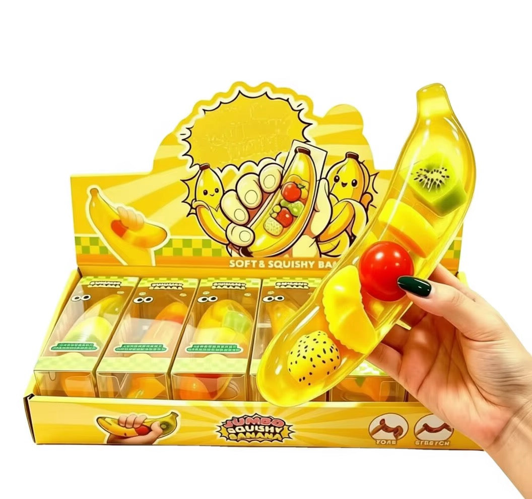 Coconut oil Banana | 12-Piece  13.5cm In box+ with Barcode