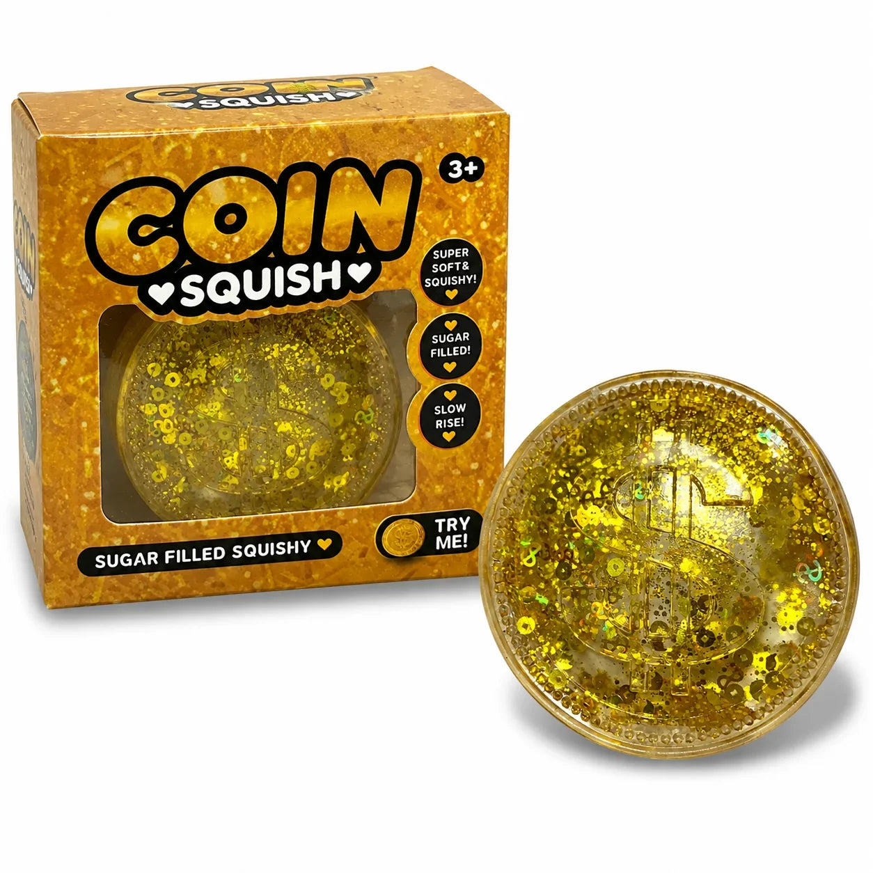 SUGAR MONEY COIN MOLA DECOMPRESSION SQUISHY TOY – 12pcs per Box | 10cm