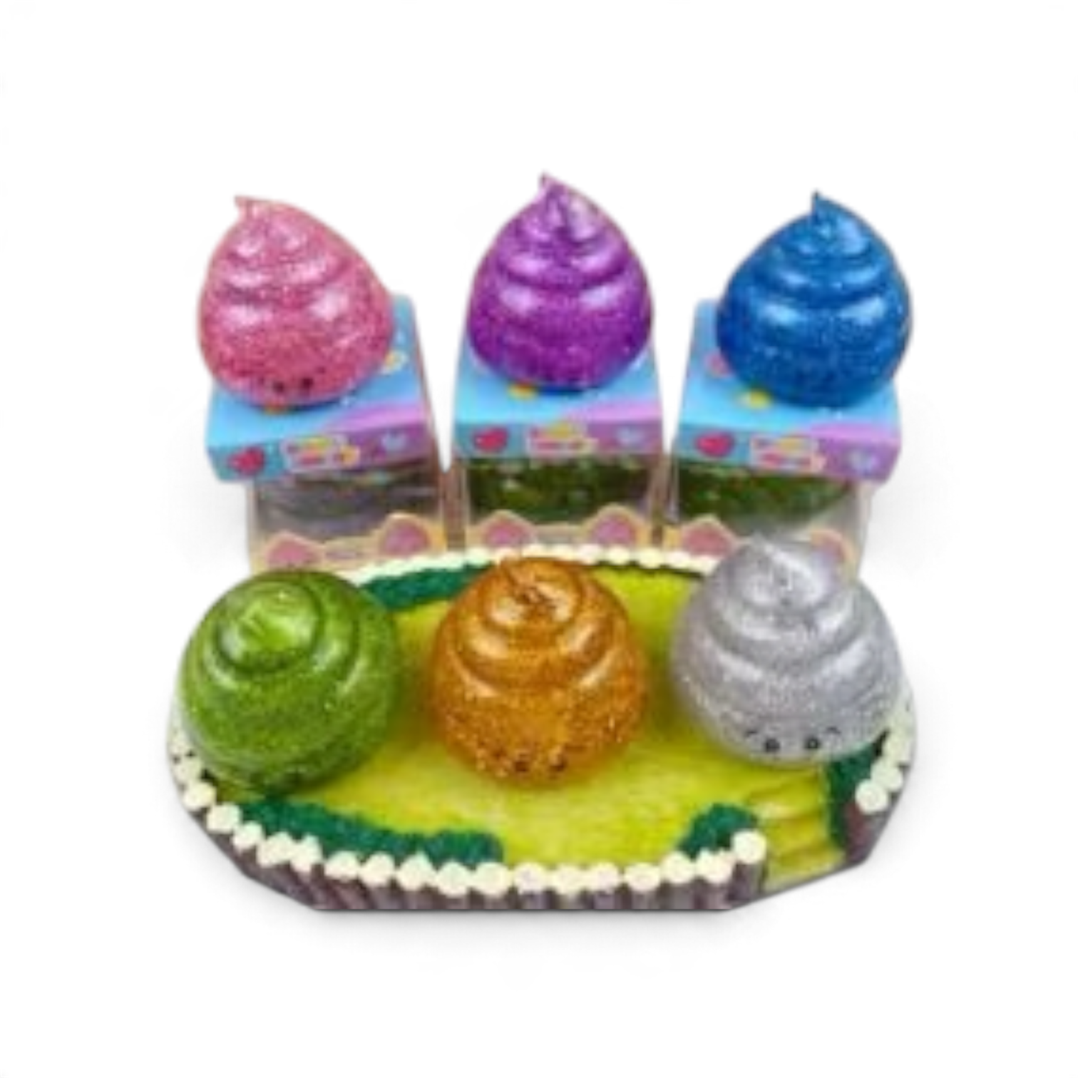 SUGAR POOP DECOMPRESSION SQUISHY TOY – 12pcs per Box | 5cm