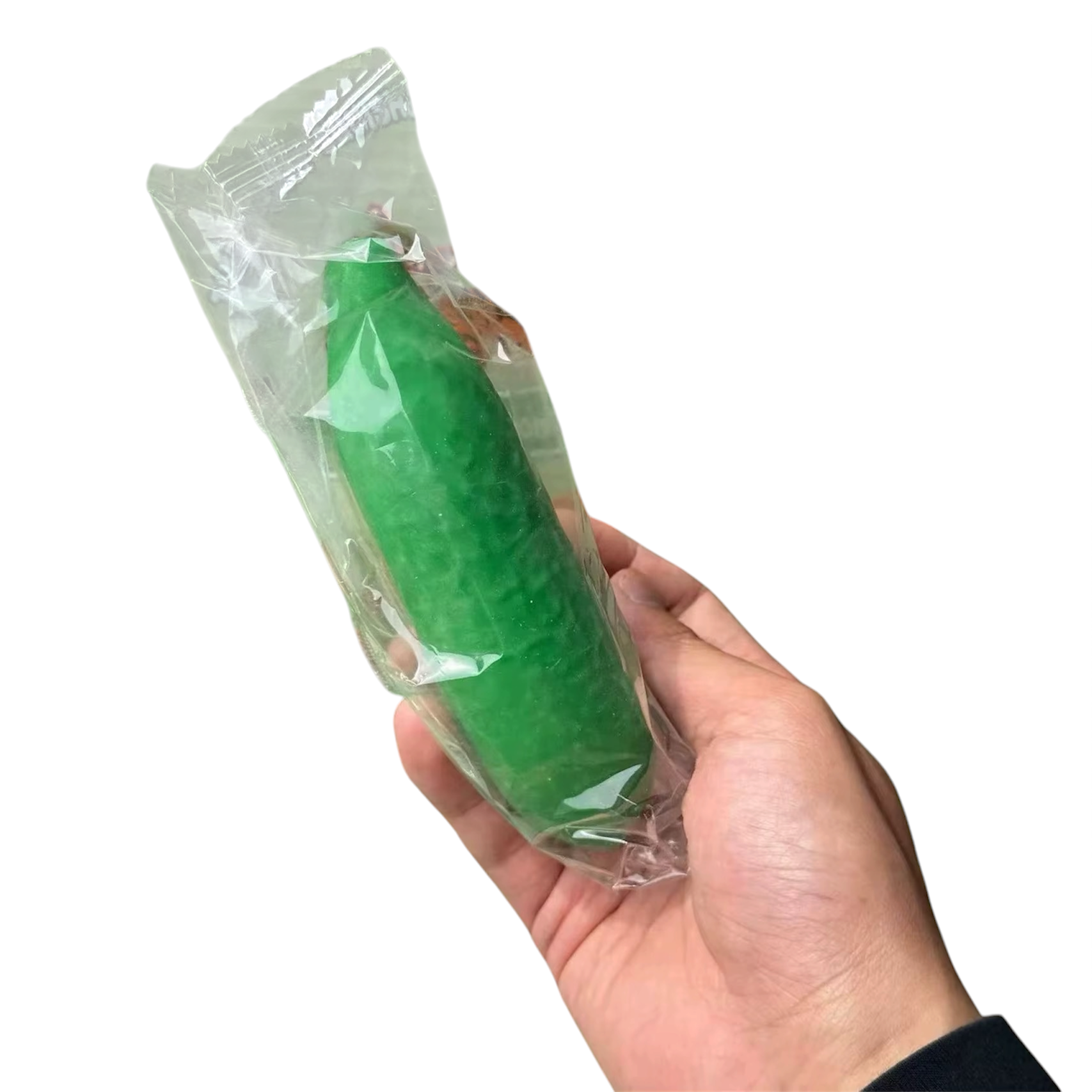 TPR Cucumber Squishy 9cm | 12-Piece Display Box
