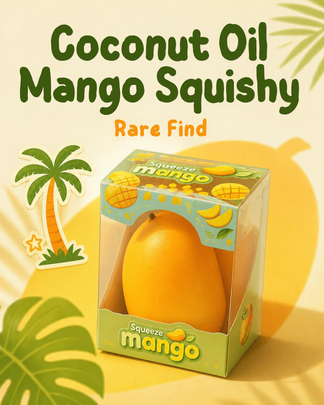 Coconut oil mango | 12-Piece  8cm In box+ with Barcode (Copy)