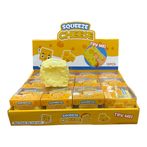 VASELINE CHEESE SQUISHY TOY – 12pcs per Box | 4cm