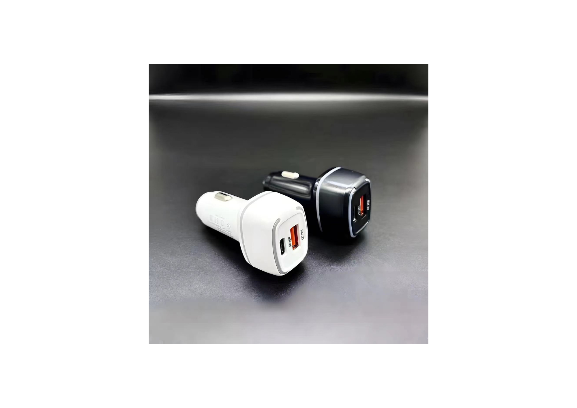 Dual Port 50W Fast Car Charger - Pack of 10