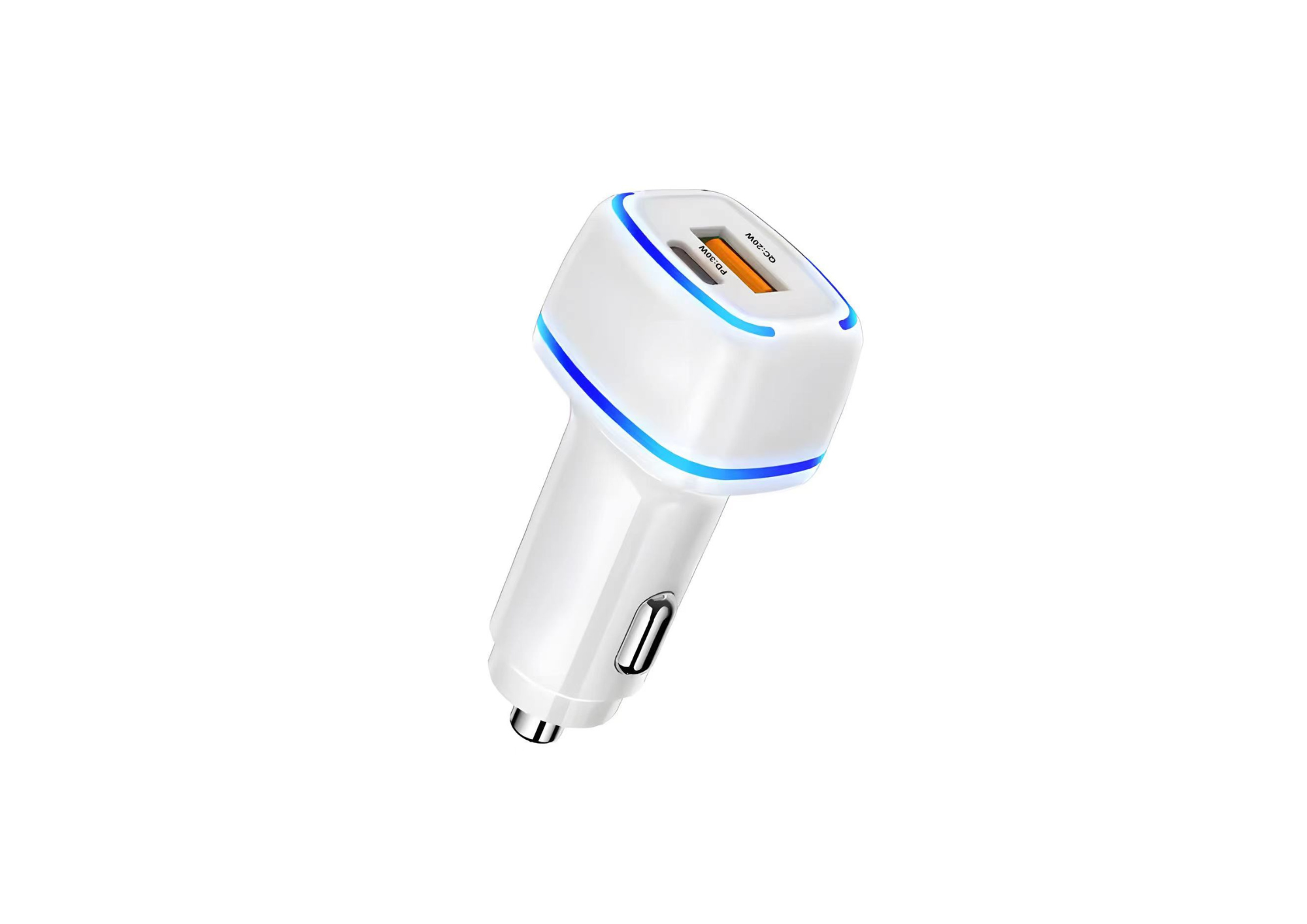 Dual Port 50W Fast Car Charger - Pack of 10