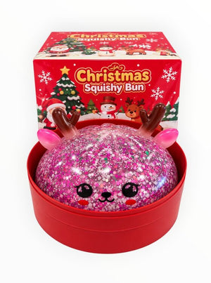 Jouets squishy mystères en forme de raviolis de Noël 15 cm par boîte | PC
